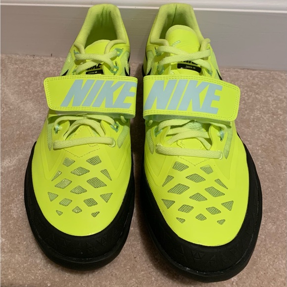 Nike Zoom SD 4 Track & Field Throwing Shoes Volt Black DR9935-700 Various sizes - Picture 8 of 9